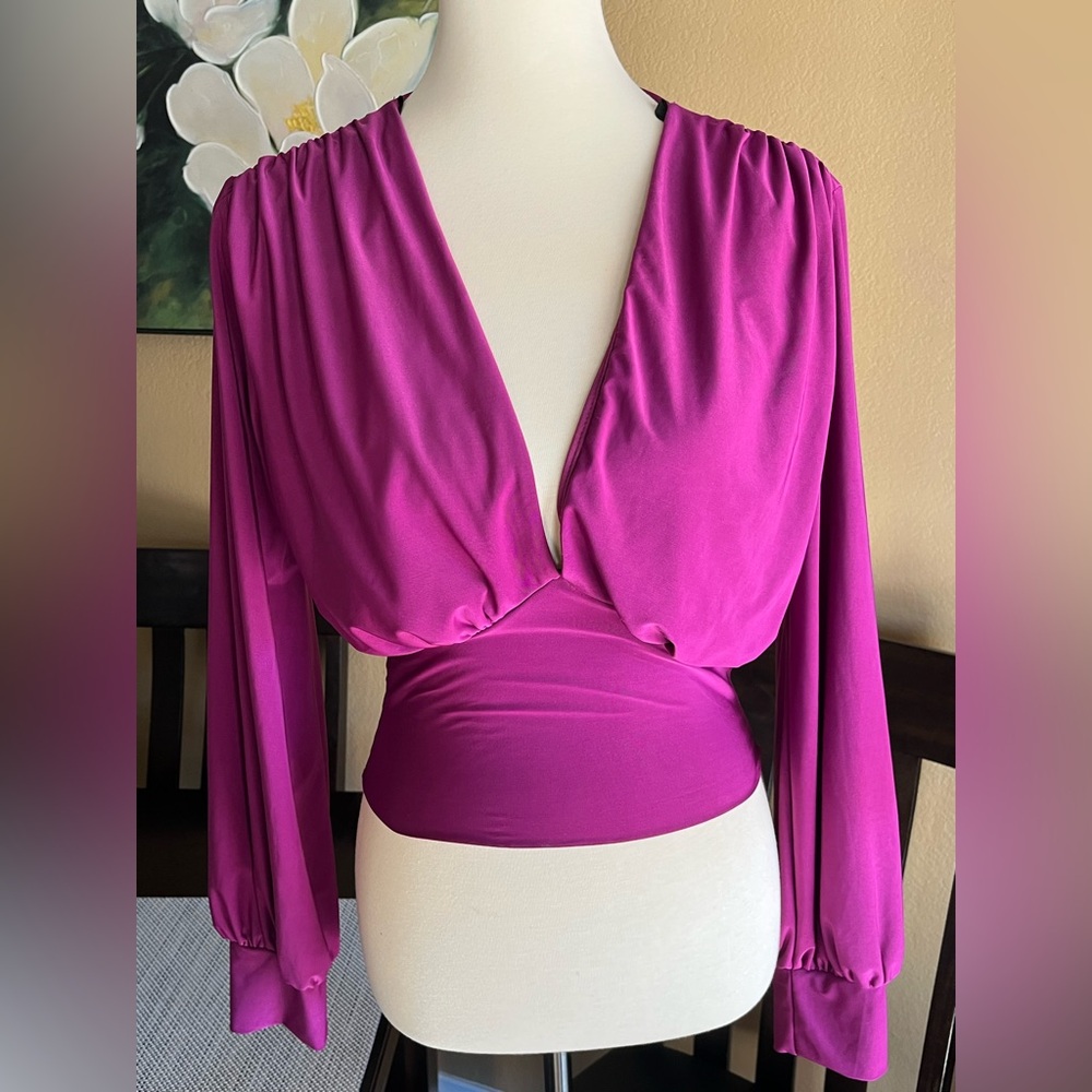 21 Saints- Elegant Fuchsia Women's Blouse
